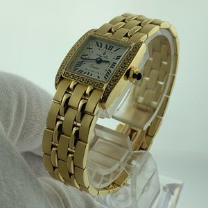 ARTE D ORO 18K YELLOW GOLD & 0.75CT DIAMOND BEZEL